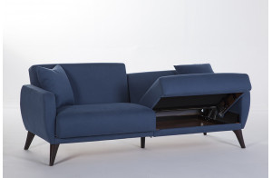 Трехместный Диван-кровать Flexy Флекси (синий) Трехместный Диван-кровать Flexy Флекси (синий)
