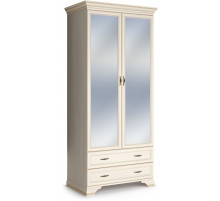 Шкаф Сиена 2-х дверных (Бодега Белый)