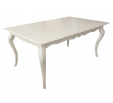 Стол обеденный Оскар ММ-210-40 (белая эмаль+пт)