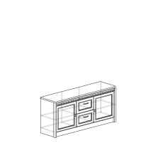 Тумба в гостиную Лючия 191 темная Тумба в гостиную Лючия 191 темная